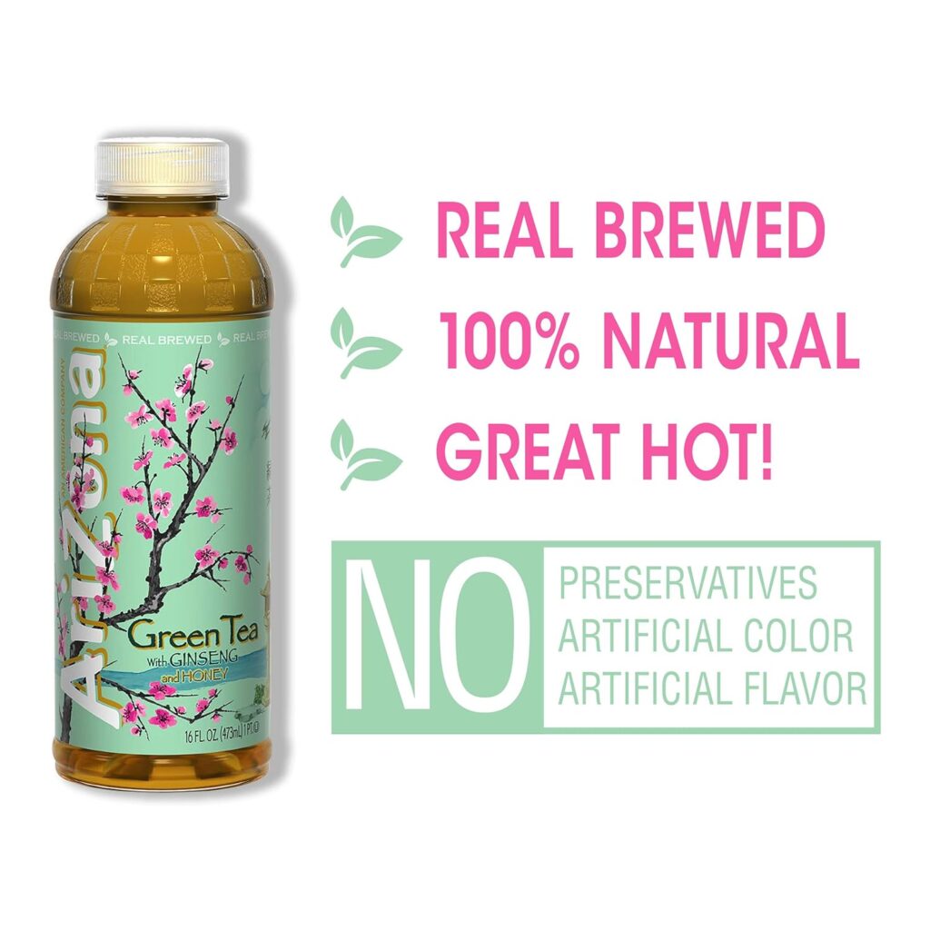 AriZona Green Tea with Ginseng and Honey Review