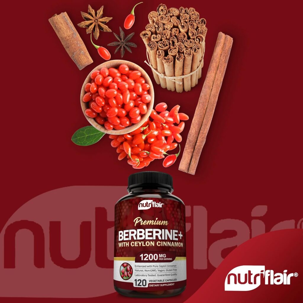 NutriFlair Premium Berberine HCL 1200mg review